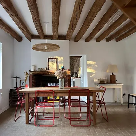 Ferienhaus Longere D Architecte Calme Et Charme Rural